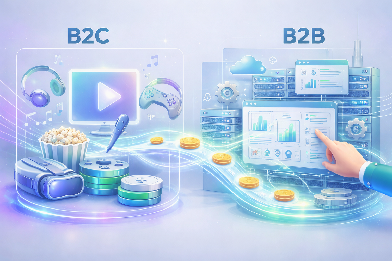 B2B, B2C
